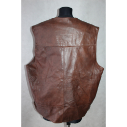 KAMIZELKA MOTOR SKÓRA VERA PELLE rozm. 3XL